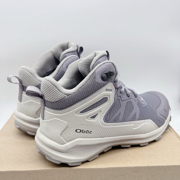 Oboz Katabatic Mid - Mineral- Women's Hiking Boots Running Shoe US 9 Medium - Picture 6 of 9